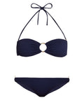 Evita Bandeau Top & Hipster Bottom at Navy