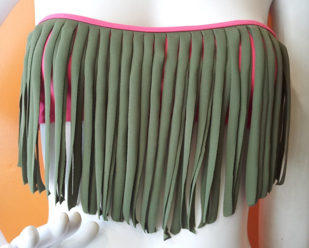 Dusty Top in Watermelon/Olive