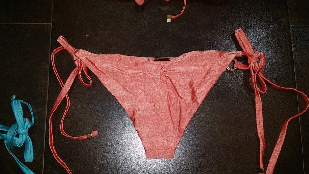 Rich Girl Bikini in Coral (EXCLUSIVE)