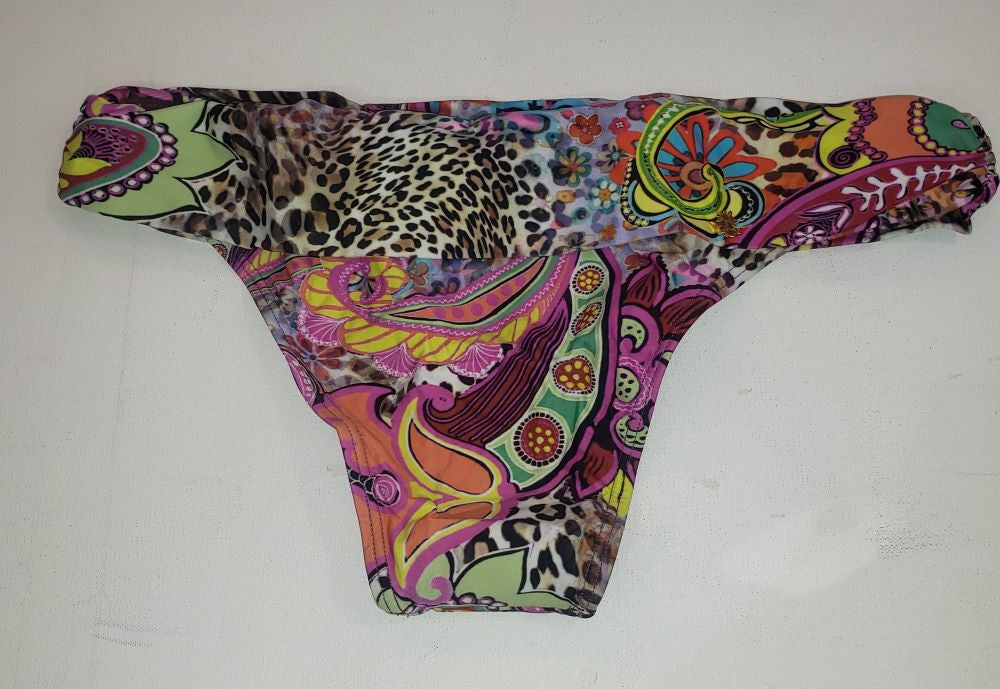 Boho Fold Over Bikini Bottom