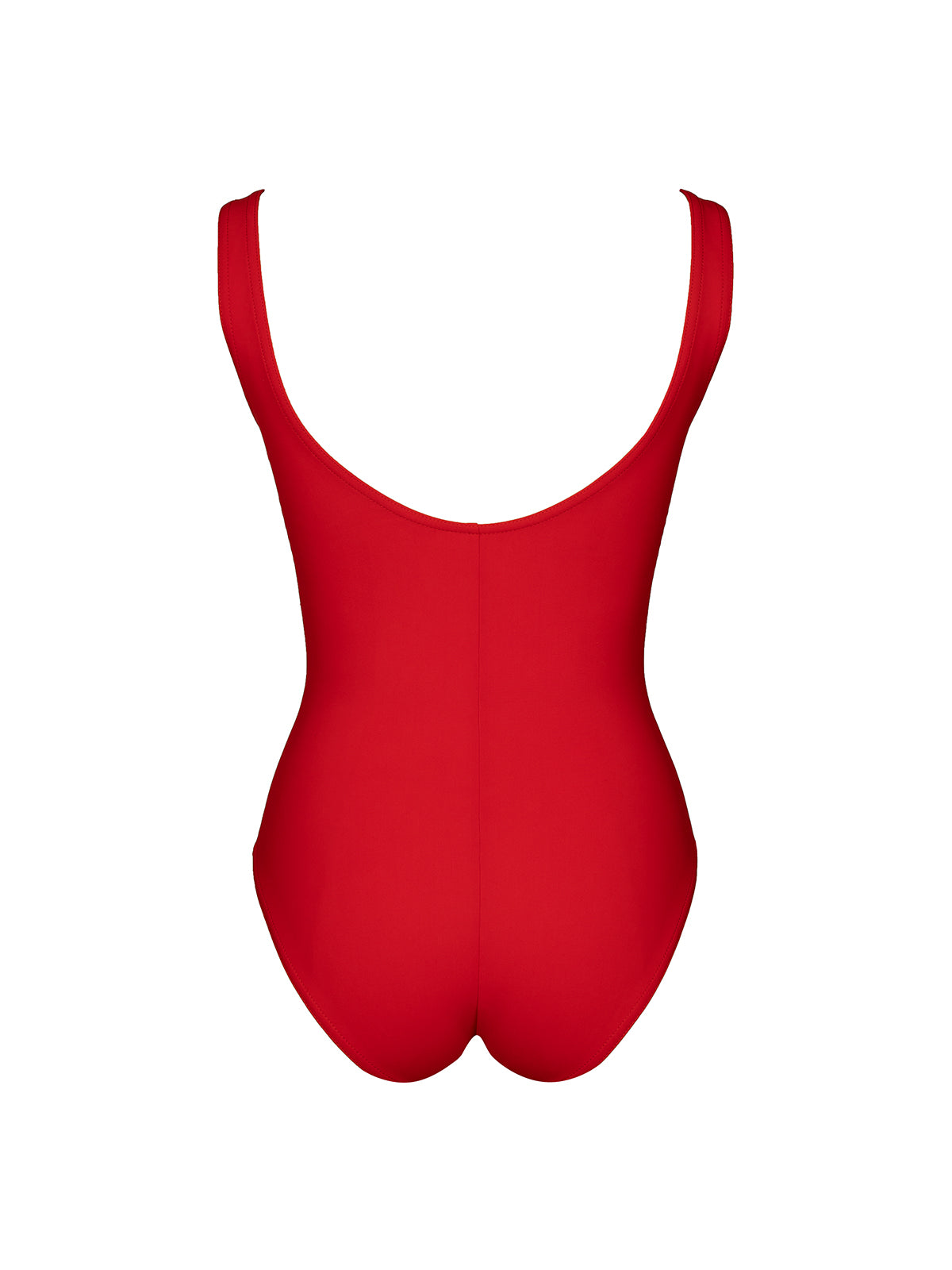 Ventura V-Neck Silent Underwire One-Piece in Cherry