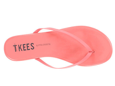 TKEES Lip Gloss in Floral Punch Sandals