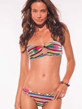 Foxy Tab Bikini Bottom in Cozumel
