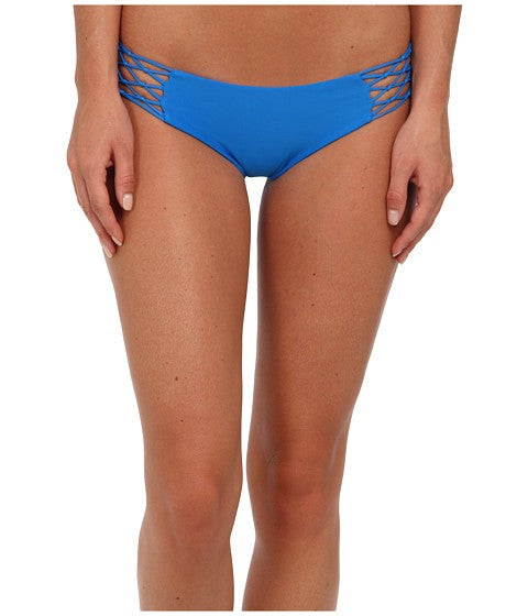 Rockies Crochet Bikini Bottom in Pacific