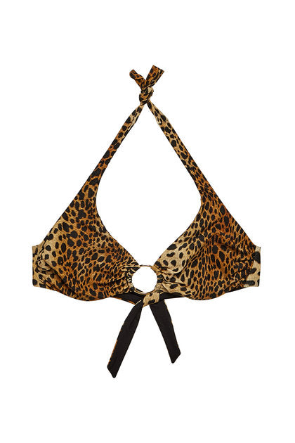 Brussels Underwire Top in Cheetah