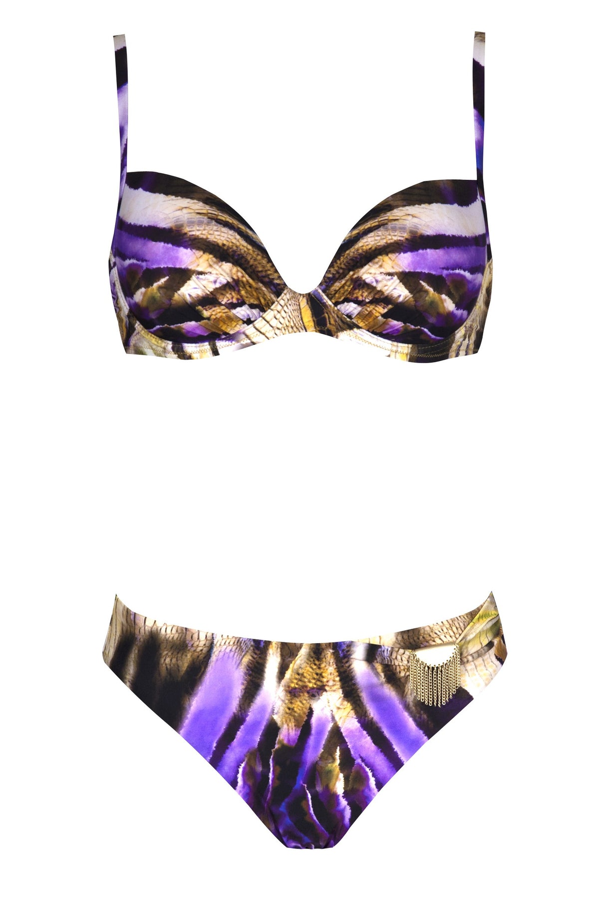 Reptilia Detail Bikini Bottom