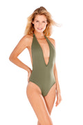 Kai One Piece in Forest Green