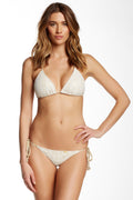 Sweet Seduction Seamless Triangle Bikini Top in Ivory
