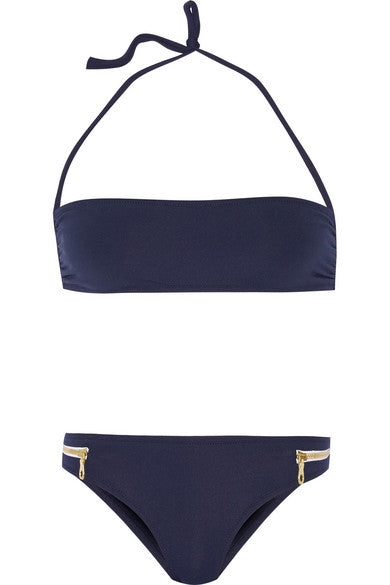 Bora Bora Detail Bottom in Navy