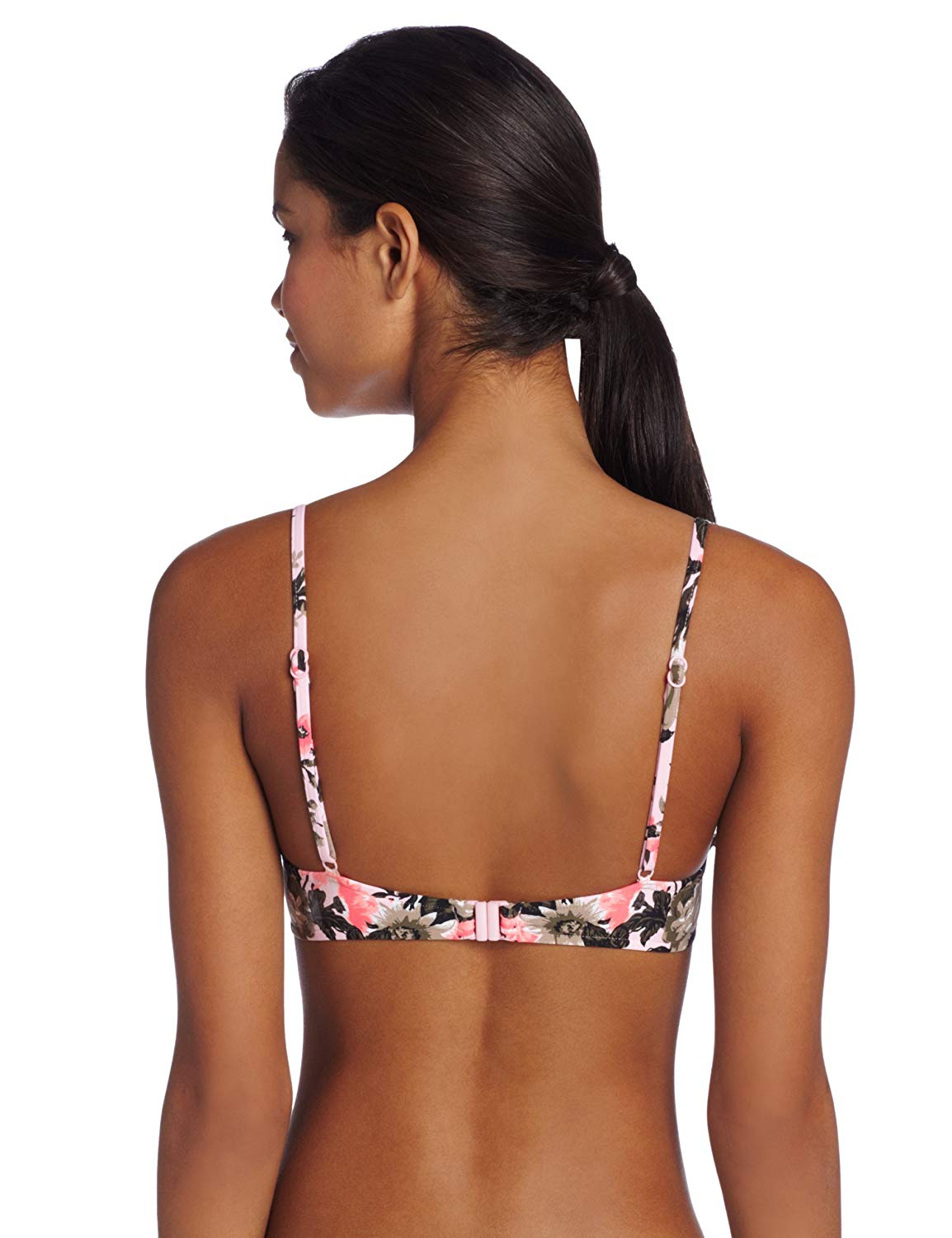 Bella Rose Bustier Underwire Cup Bikini Top in Sugar