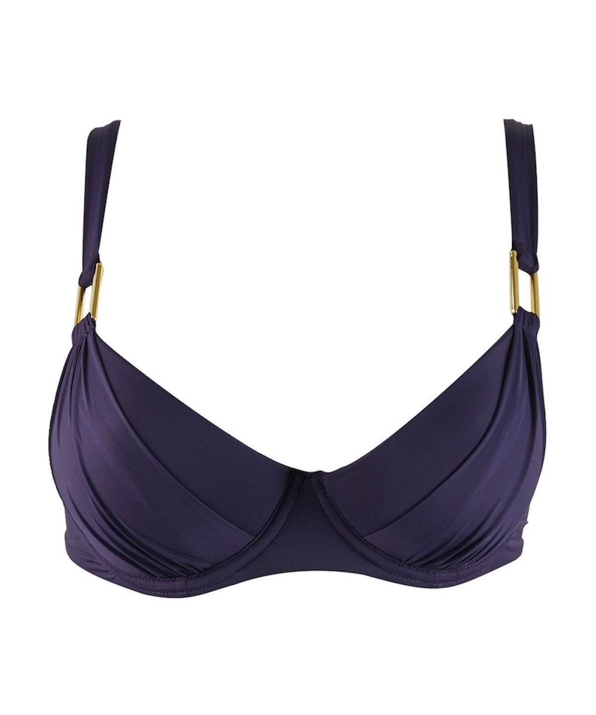 Esprit Sauvage Demi Molded Bikini Top in Deep Purple