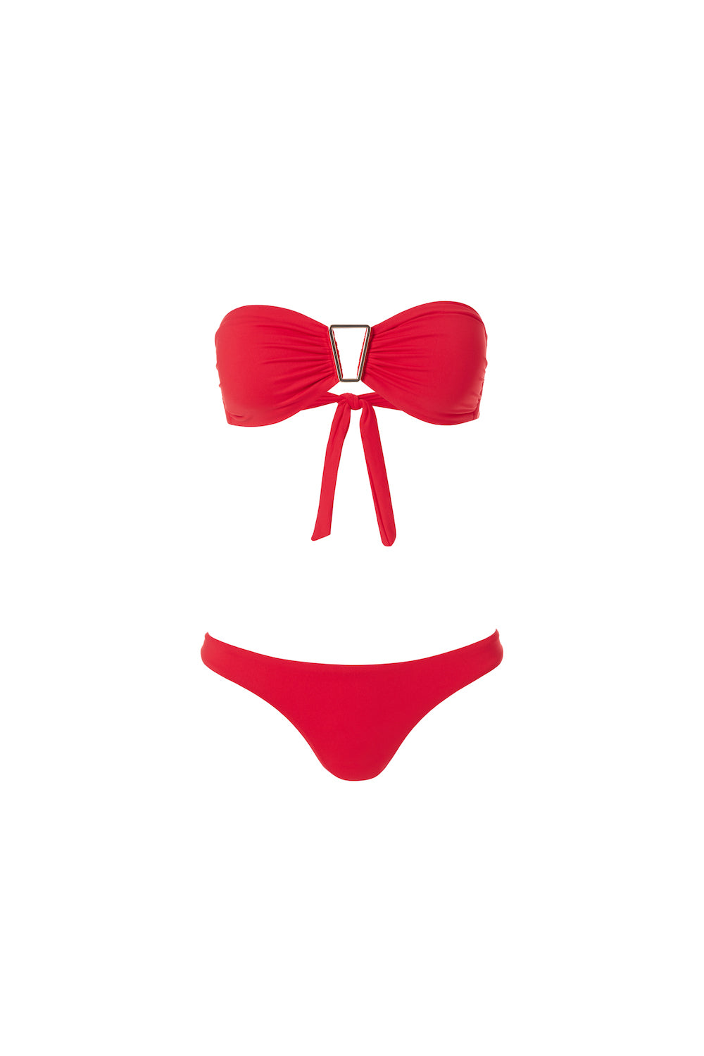 Barcelona Bikini Bottom in Red