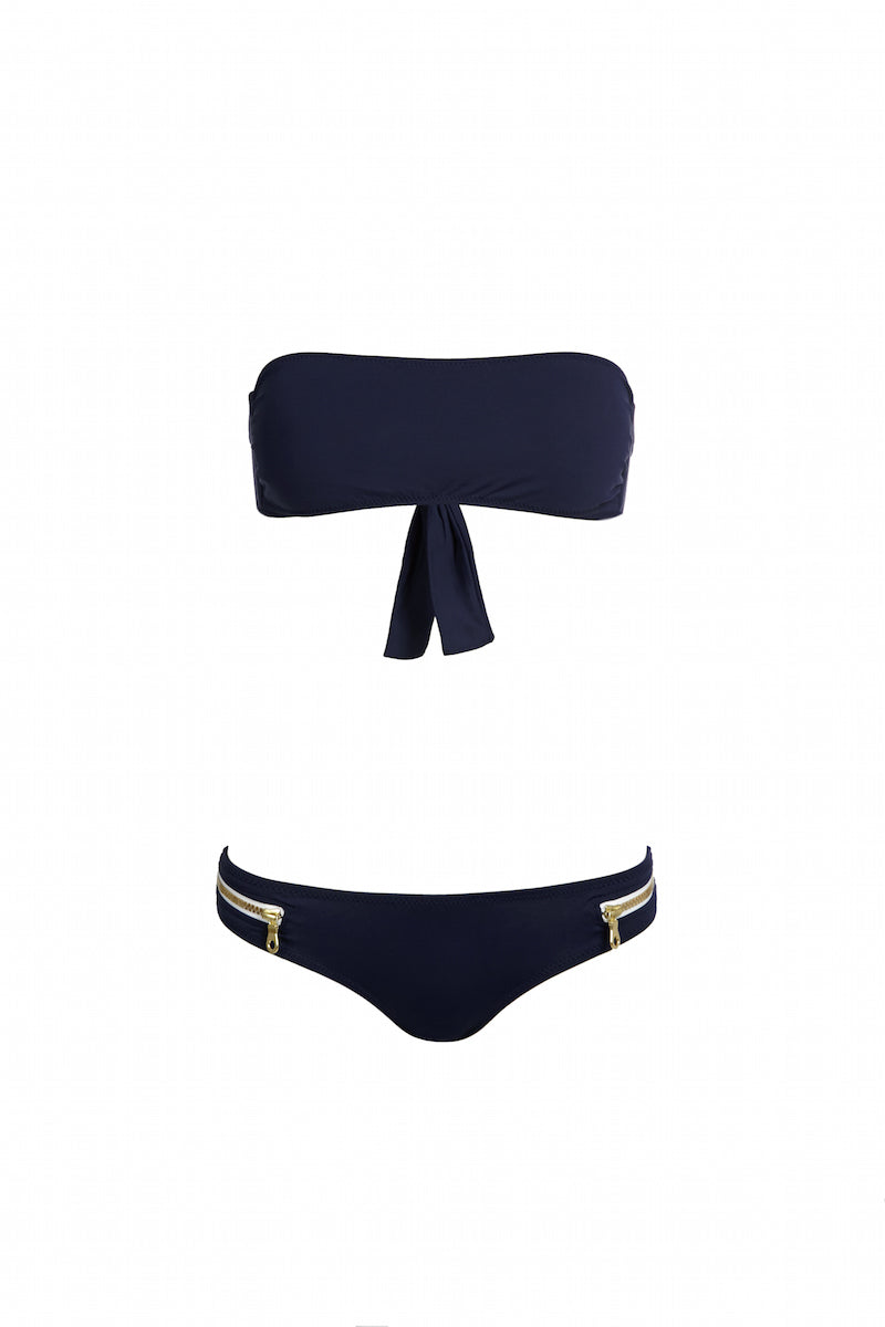 Bora Bora Detail Bottom in Navy