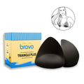 Triangle Plus Bravo Pads in Black