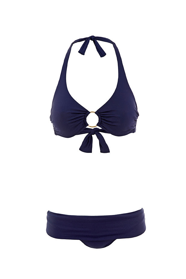 Brussels Underwire Top in Navy