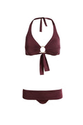 Brussels Underwire Top in Plum