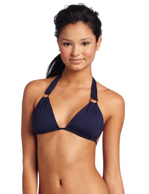 Glamorous Halter Top in Navy