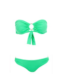 Evita Bandeau Top in Green
