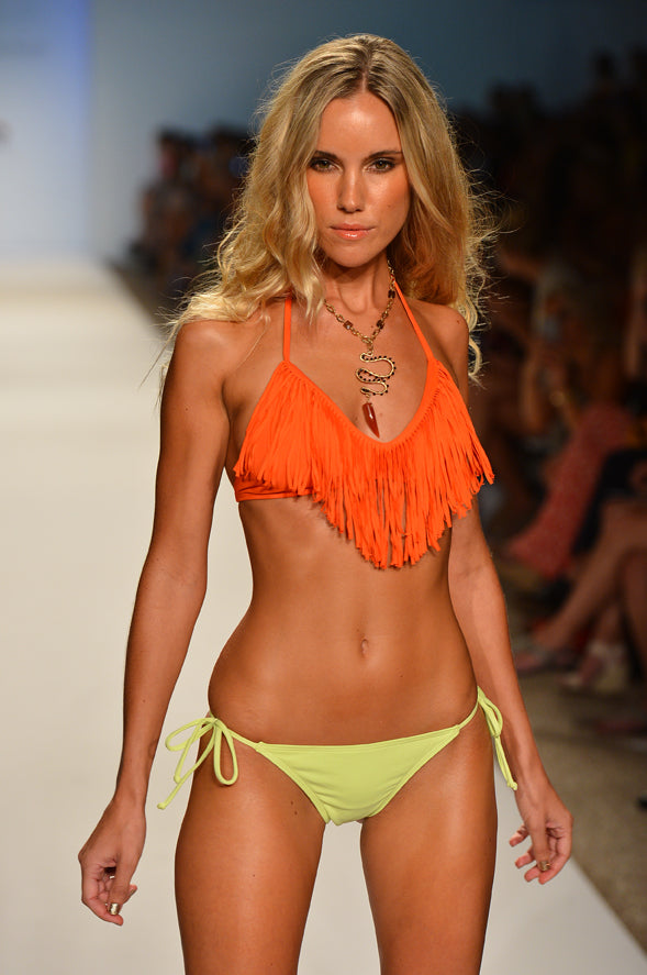 Super Fly Bikini Bottom in Citrus