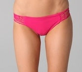 Croatia Multi String Bikini Bottom in Seaberry