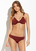Zanzibar Underwire Bikini in Mahogany