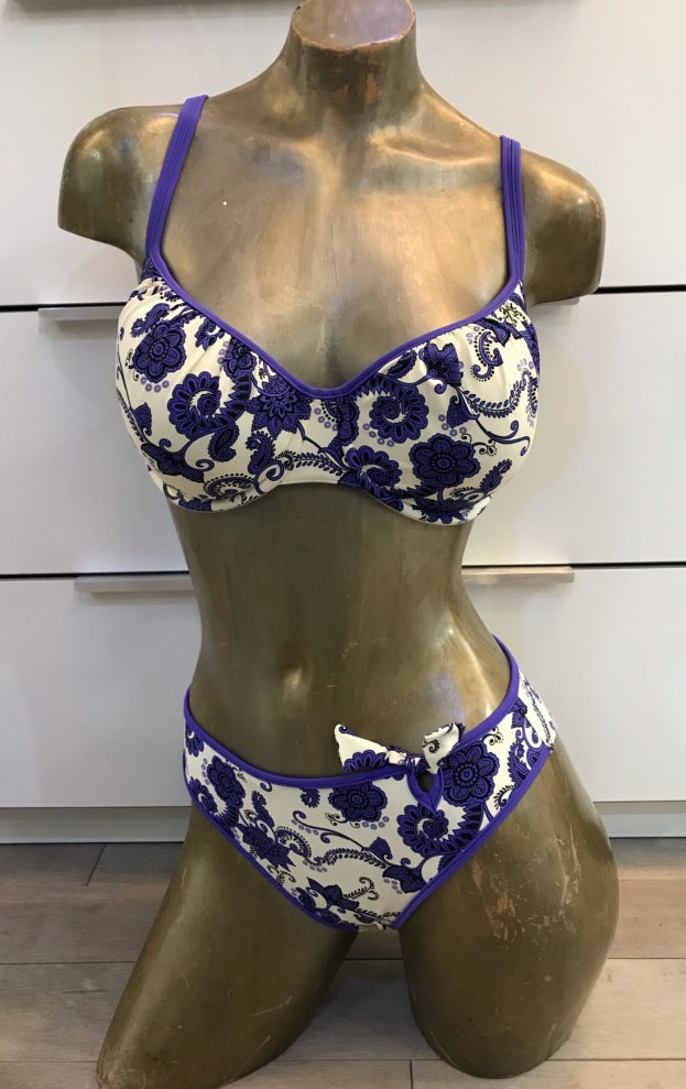 Paisley Bow Bikini Bottom