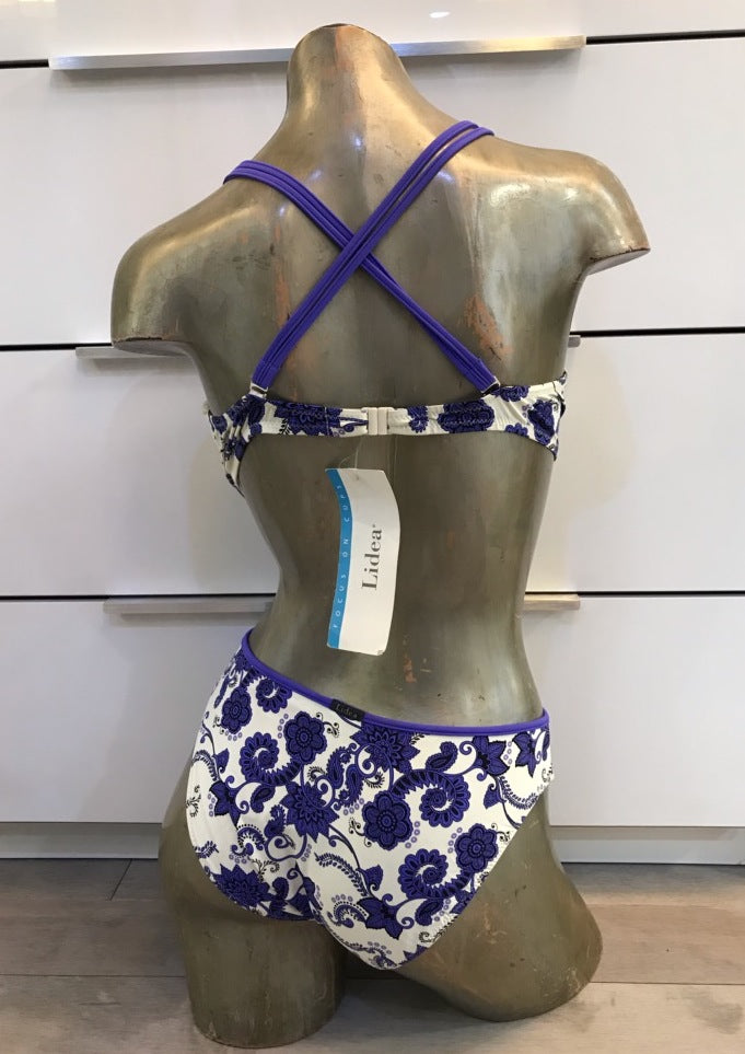 Paisley Underwire Cup Bikini Top