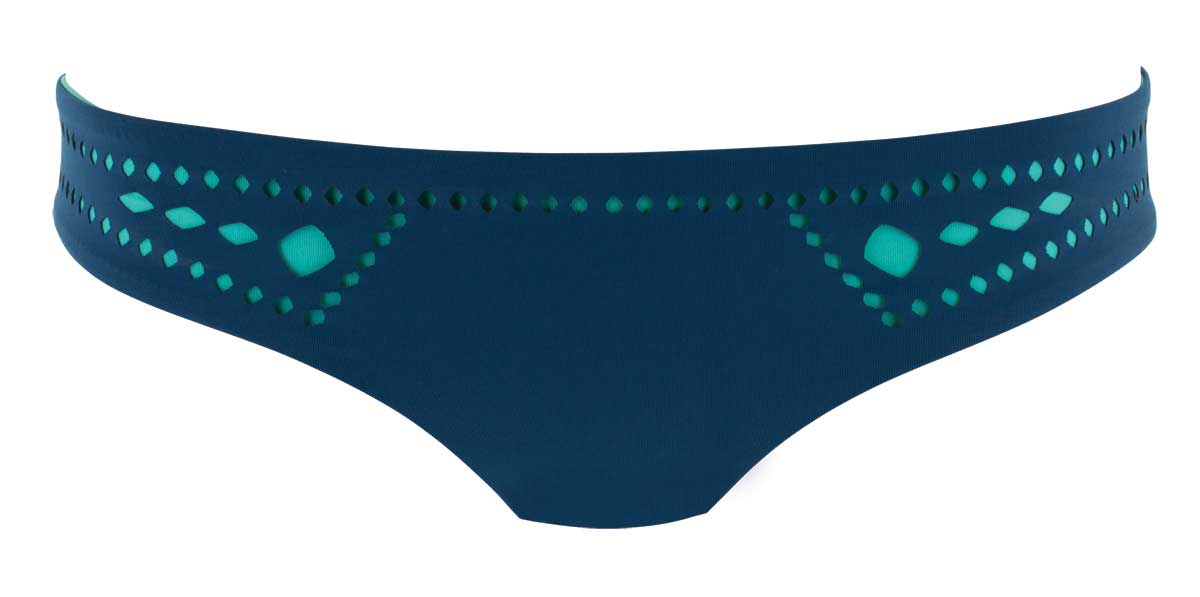 Lexi Bikini Bottom in Dark Teal