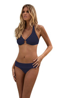 Brussels Underwire Top in Navy