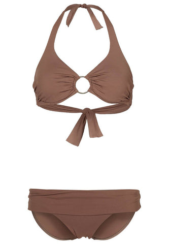 Brussels Underwire Top in Mocha