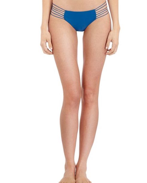 Kapalua Multi String Bikini Bottom in Deep Sea