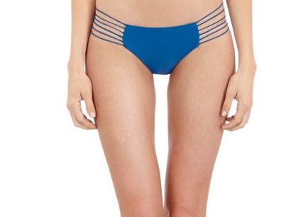 Kapalua Multi String Bikini Bottom in Deep Sea