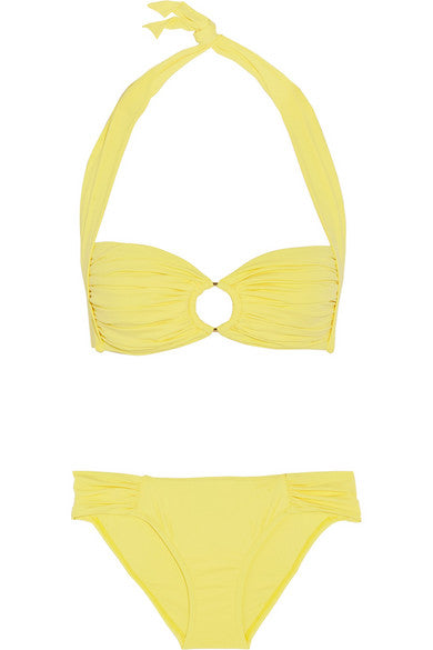 Florida Bikini Top in Yellow