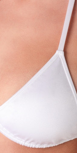 Monique Triangle Top in White