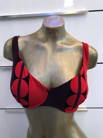 O My Bob! Laque Full Cup Bikini Top