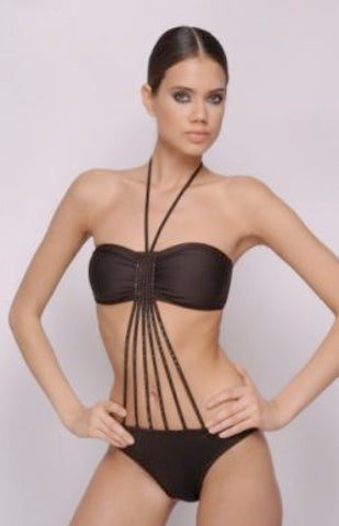 Belinda Monokini in Brown