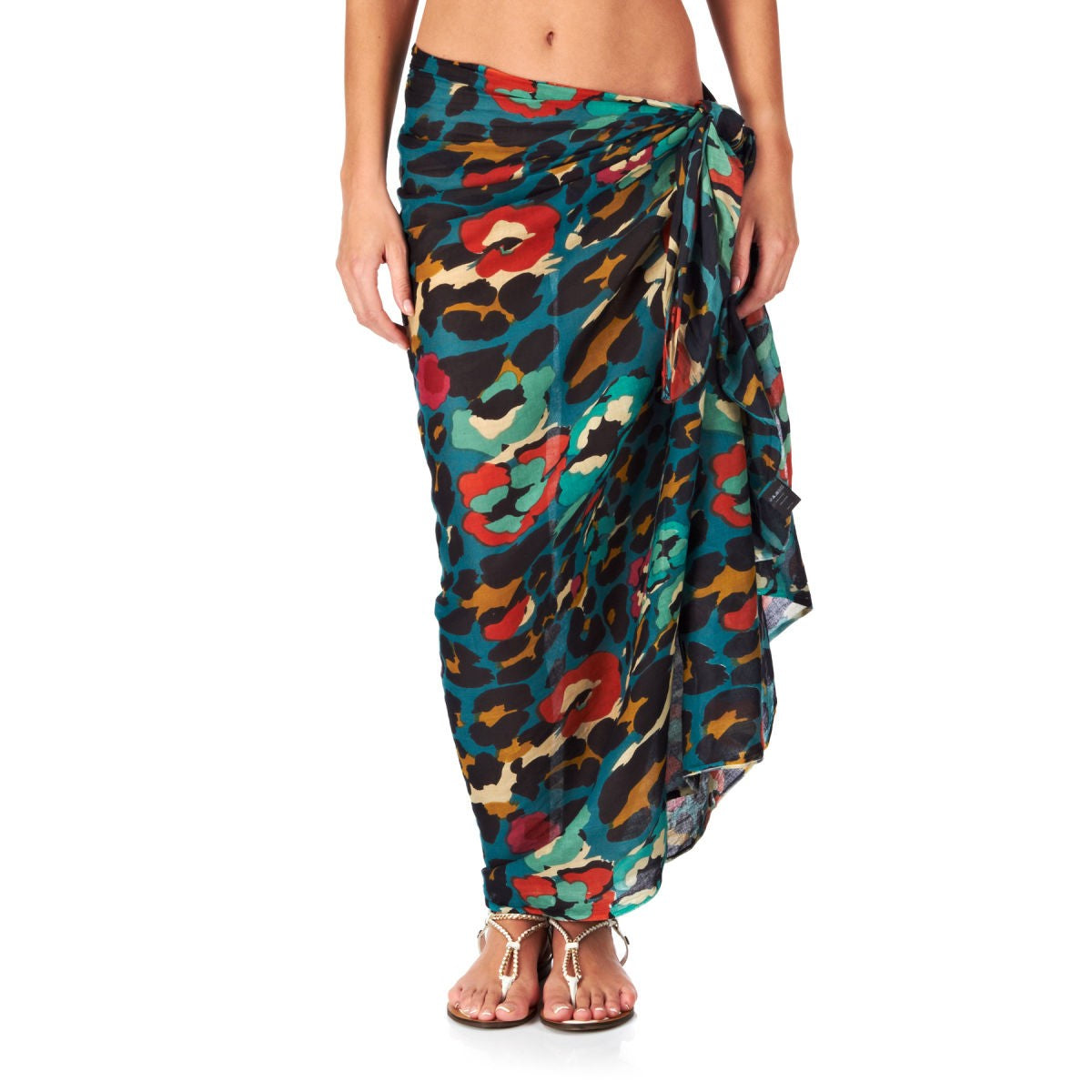 Cotton Long Sarong in Simba