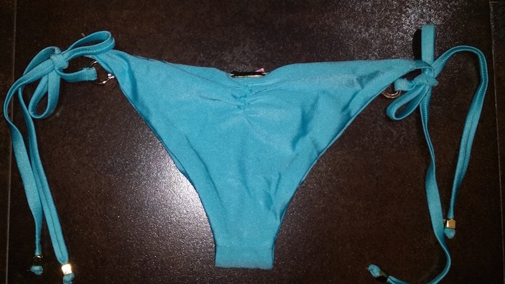 Rich Girl Bikini in Aqua (EXCLUSIVE)
