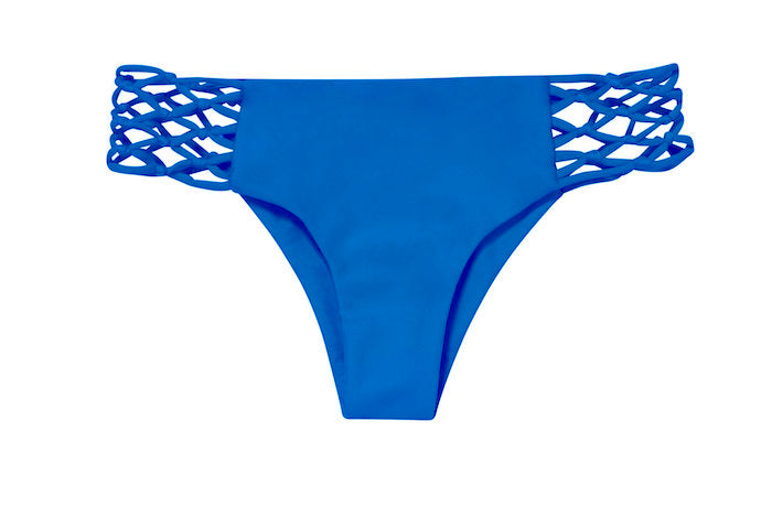 Rockies Crochet Bikini Bottom in Tahiti Blue