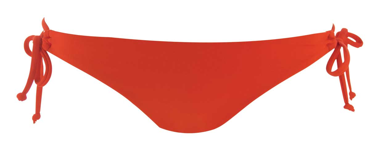 Dandy Keyhole Bikini Bottom in Paprika