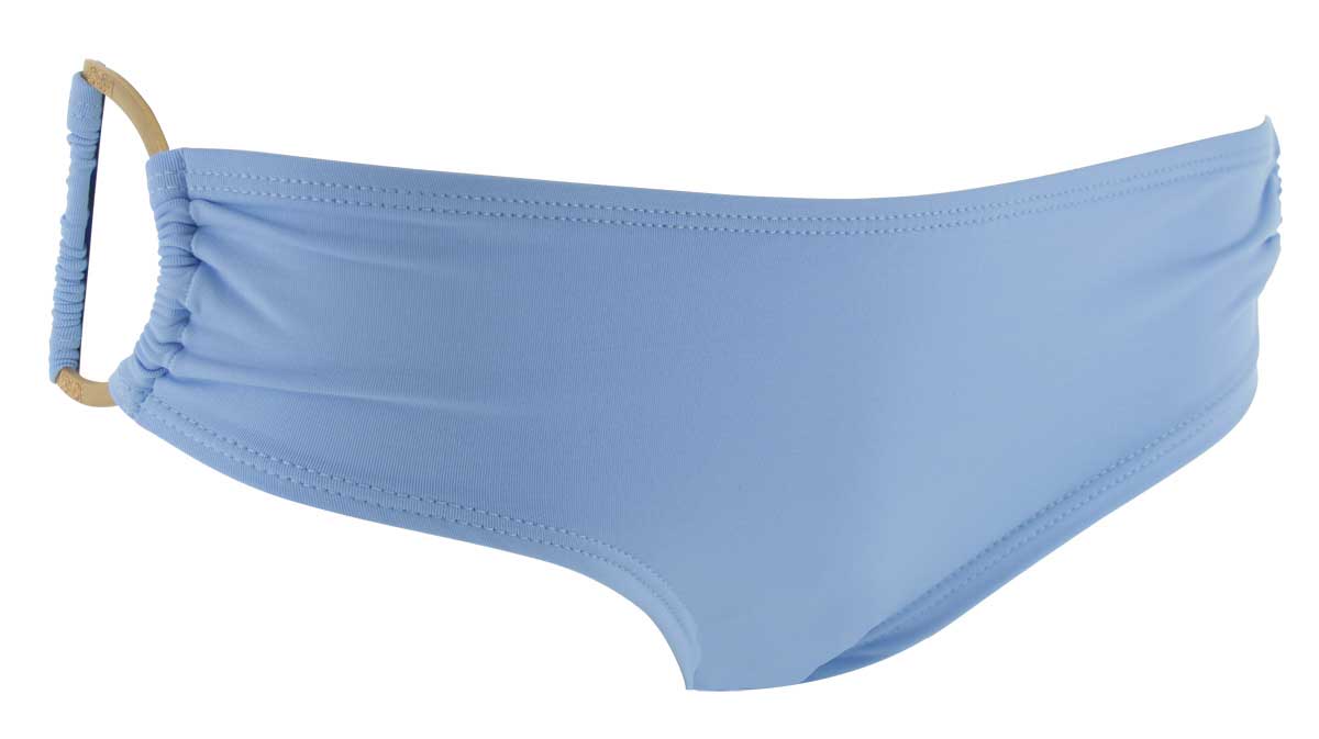 Diva Ring Bikini Bottom in Powder Blue