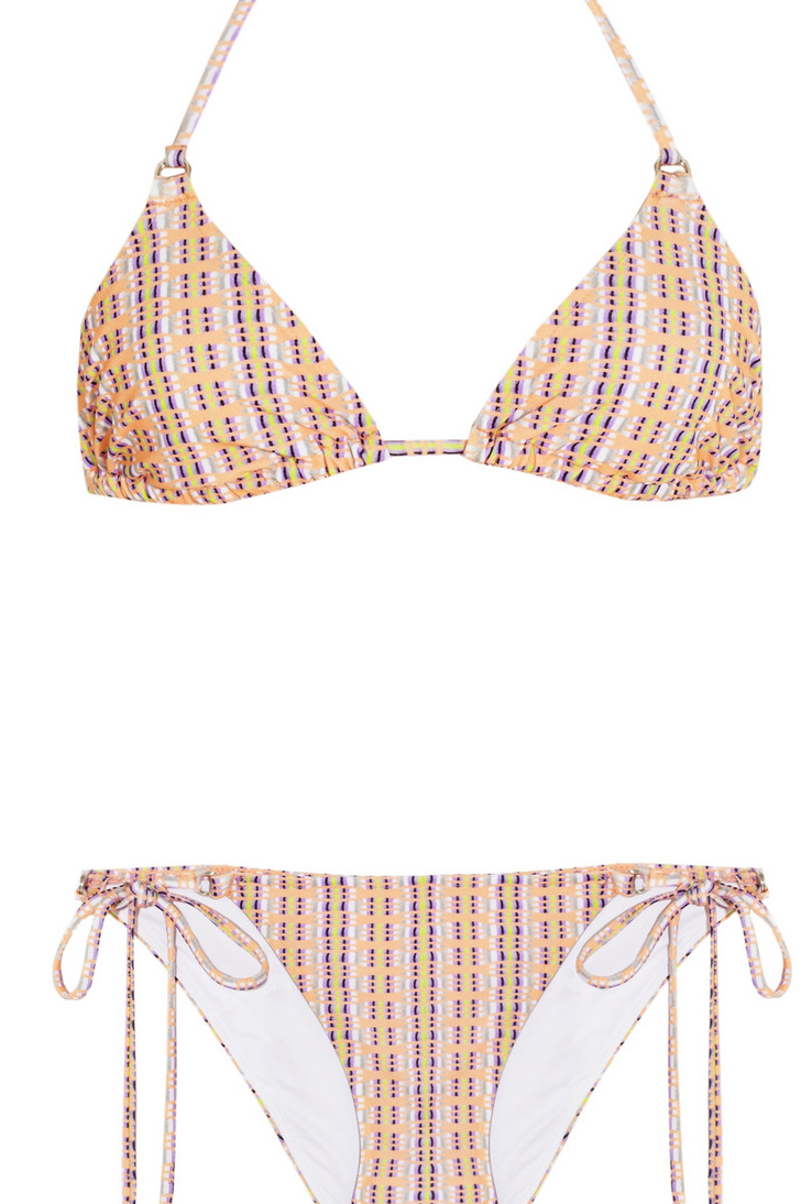 SHIMMI Birkin Triangle Bikini in Belize at Pesca Boutique