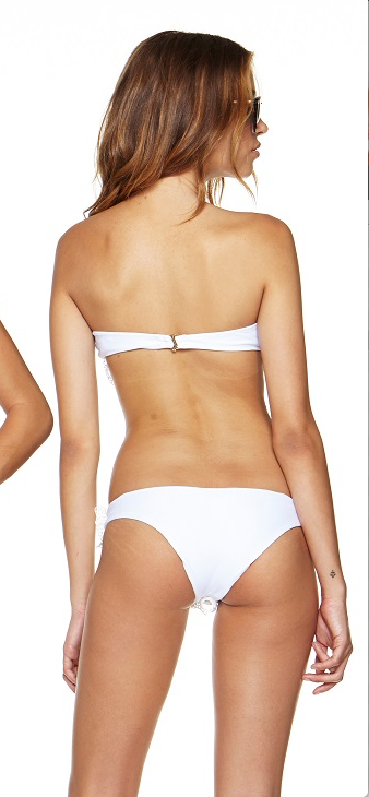 San Mykonos Milos Bottom Bikini in White