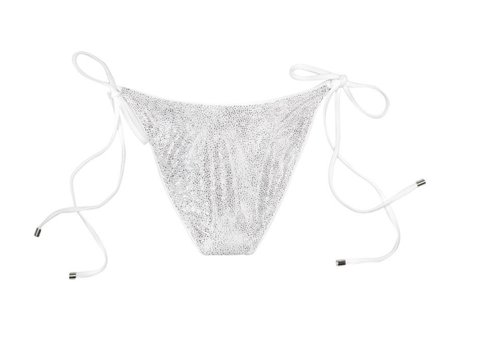 Cap D'Antibes  White Shagreen Reversible Bikini