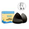 Triangle Ultra Shaper Bravo Pads in Black