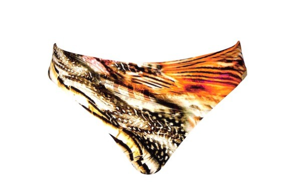 Fire Bird Scoop Bikini Bottom
