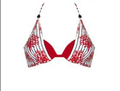 Coral Tree Underwire Halter Bikini Top