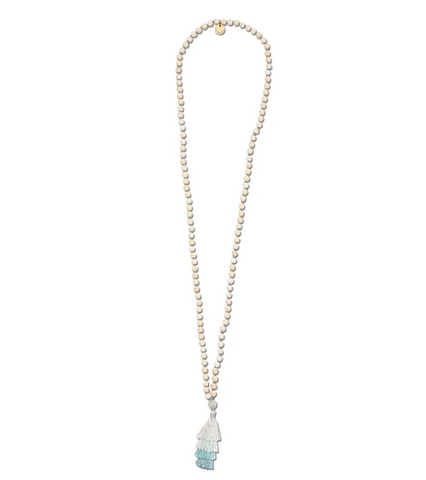 Senza Necklace in Aqua