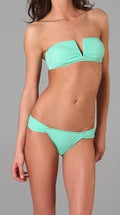 Mara Hoffman V-Wire Bikini in Seafoam