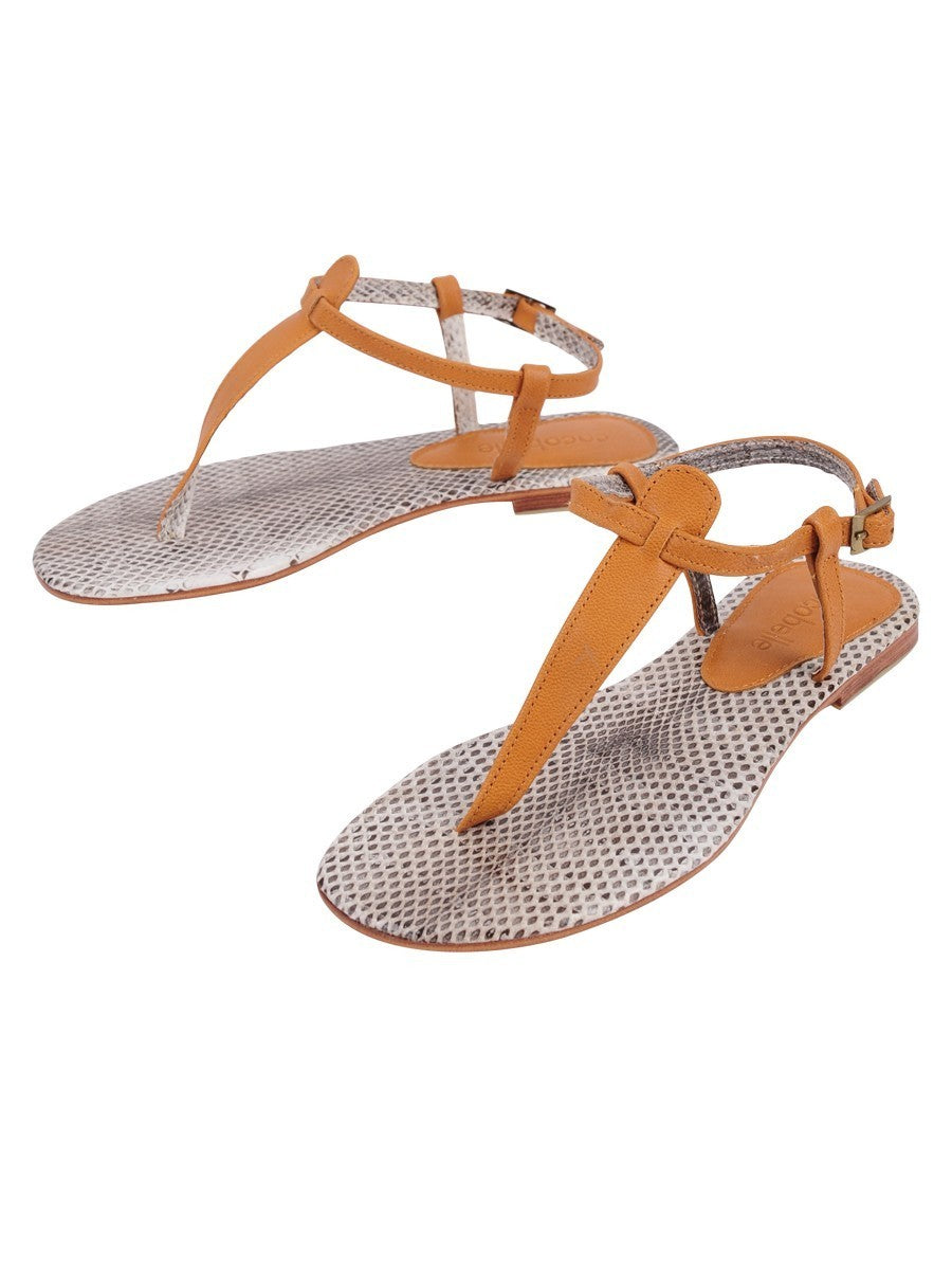 Sophie Sandals in Brown